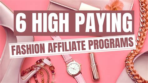 high ticket fashion affiliate programs.